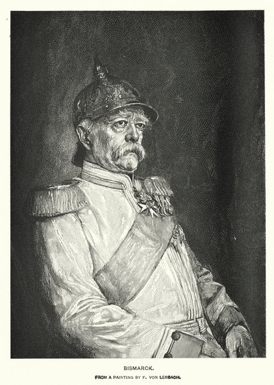 Bismarck (metszet) alkotó: European School