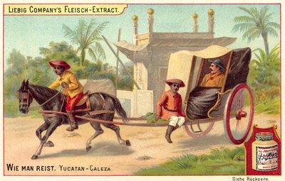 Caleza a Yucatánban (chromolitho) alkotó: European School