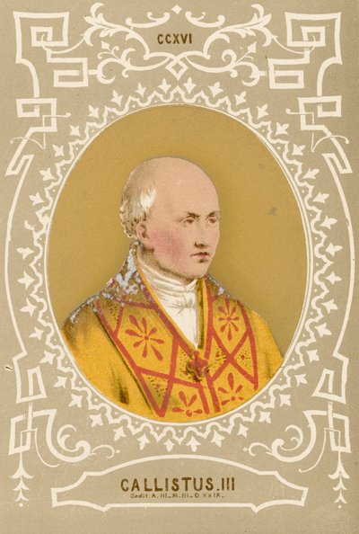 Callistus III alkotó: European School