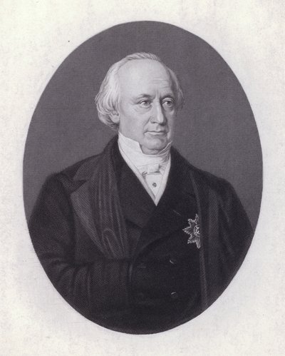 Christian Karl Josias von Bunsen, német diplomata és tudós (metszet) alkotó: European School
