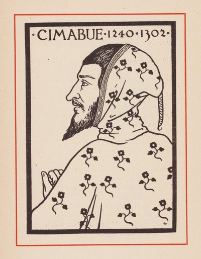 Cimabue, olasz középkori művész (litográfia) alkotó: European School
