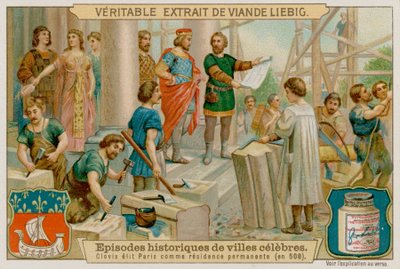 Clovis Párizst választotta fővárosának 508-ban alkotó: European School
