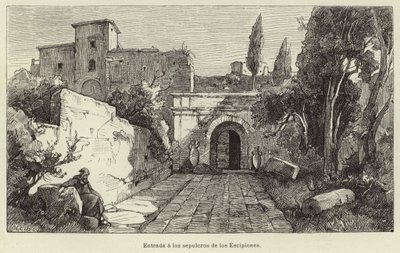 Bejárat a Scipiók sírjához alkotó: European School
