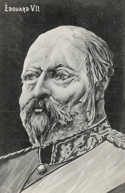 VII. Edward király fantáziaportréja (litográfia) alkotó: European School