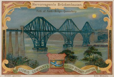 Forth híd Firth of Forth felett, Skócia alkotó: European School