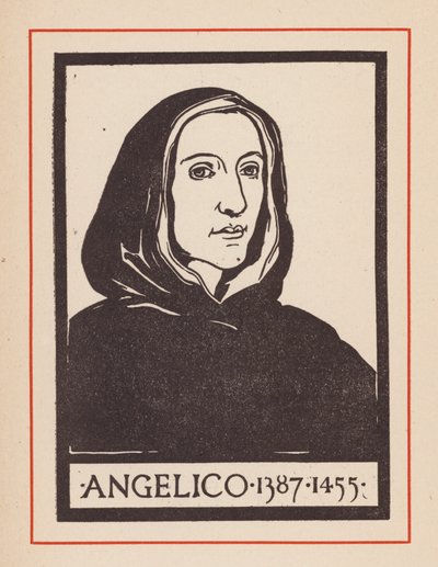 Fra Angelico, olasz reneszánsz művész (litho) alkotó: European School