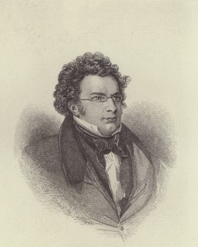 Franz Schubert (metszet) alkotó: European School