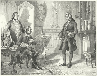 Porosz Nagy Frigyes Christian Furchtegott Gellért költővel alkotó: European School