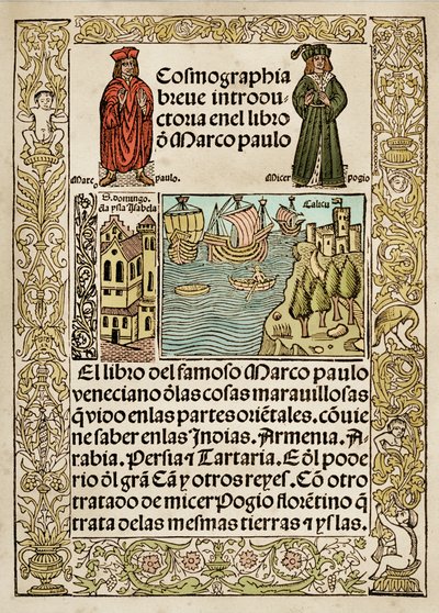 Marco Polo A millió című művének címlapja alkotó: European School