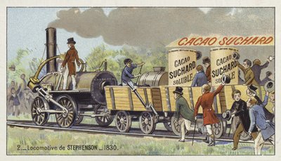 George Stephensons rakéta mozdony, 1830 alkotó: European School