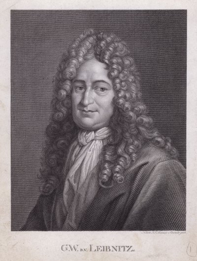 Gottfried Wilhelm Leibniz német filozófus, matematikus és polihisztor (metszet) alkotó: European School
