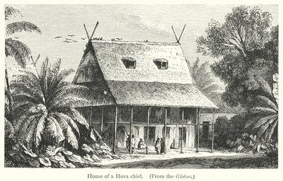 Hova főnök háza (metszet) alkotó: European School