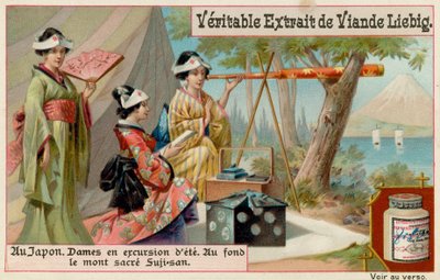 Japán nők Suji-San lábánál alkotó: European School