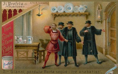 Jean csatlakozik az anabaptistákhoz alkotó: European School