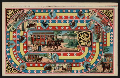 Tramway Game, Tramway Game (színes litho) alkotó: European School