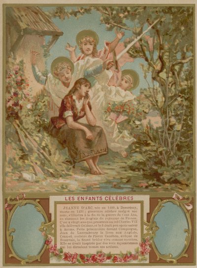 Joan of Arc gyerekként alkotó: European School