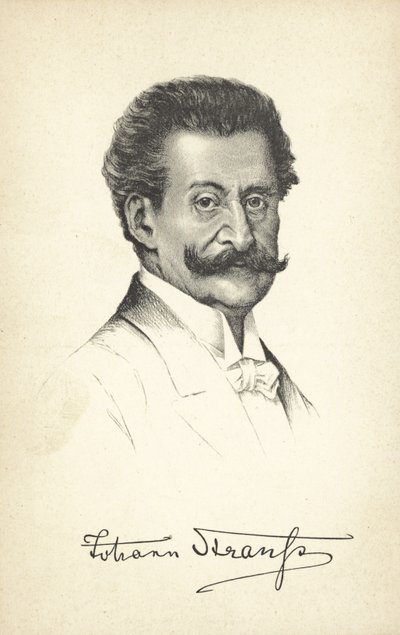 Johann Strauss az ifjabb (litográfia) alkotó: European School