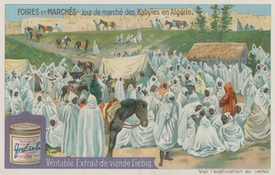 Kabil piac napja Algériában alkotó: European School
