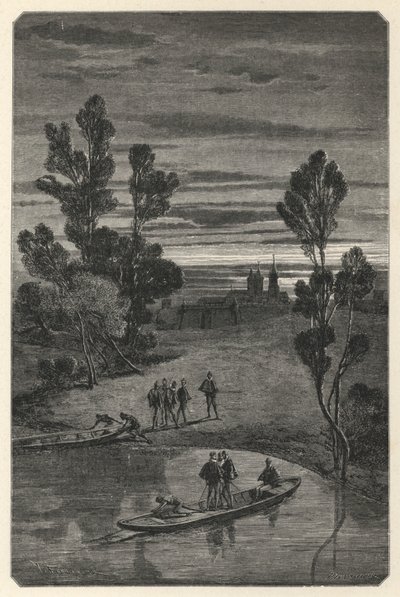 Le Pré Aux Clercs (metszet) alkotó: European School
