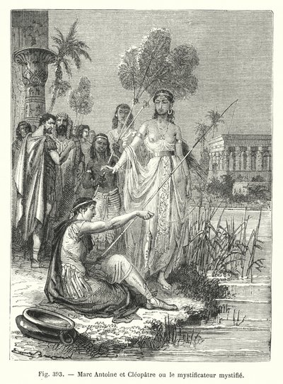 Marc Antoine és Cleopatre vagy a rejtélyt rejtőző (metszet) alkotó: European School