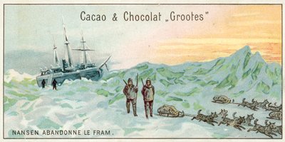 Nansen elhagyja a Framot (chromolitho) alkotó: European School