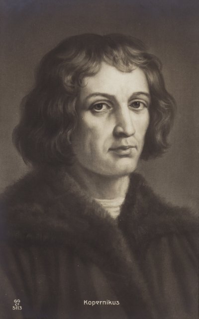 Nicolaus Copernicus (1473-1543), lengyel csillagász (litho) alkotó: European School