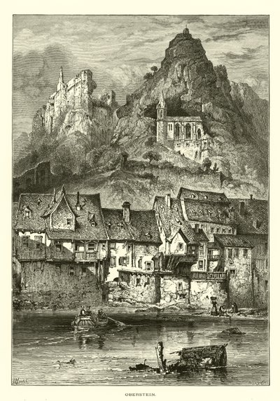 Oberstein (metszet) alkotó: European School