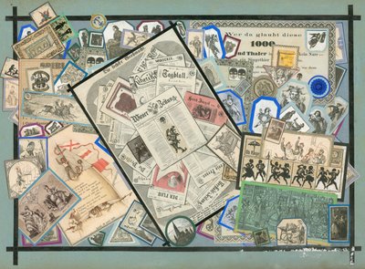 Oldal a Sammelsurium III. kötetéből (nyomtatott anyag) alkotó: European School