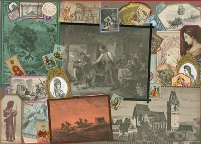 Oldal a Sammelsurium III. kötetéből (nyomtatott anyag) alkotó: European School