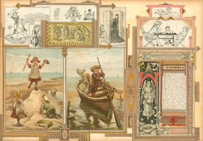 Oldal a Sammelsurium II. kötetéből (nyomtatott anyag) alkotó: European School