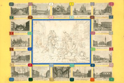 Oldal a Sammelsurium II. kötetéből (nyomtatott anyag) alkotó: European School