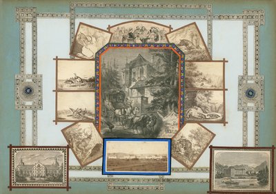 Oldal a Sammelsurium IV. kötetéből (nyomtatott anyag) alkotó: European School