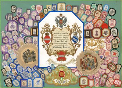Oldal a Sammelsurium IV. kötetéből (nyomtatott anyag) alkotó: European School