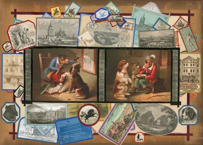 Oldal a Sammelsurium IV. kötetéből (nyomtatott anyag) alkotó: European School