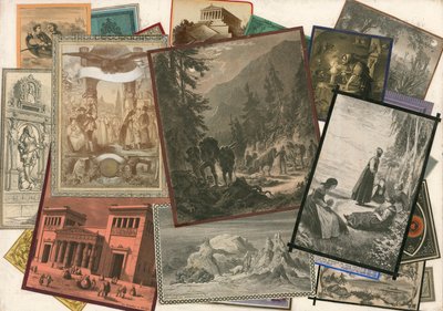 Oldal a Sammelsurium IV. kötetéből (nyomtatott anyag) alkotó: European School