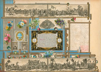 Oldal a Sammelsurium IV. kötetéből (nyomtatott anyag) alkotó: European School