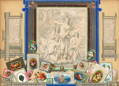 Oldal a Sammelsurium IX. kötetéből (nyomtatott anyag) alkotó: European School