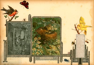 Oldal a Sammelsurium I. kötetéből (nyomtatott anyag) alkotó: European School