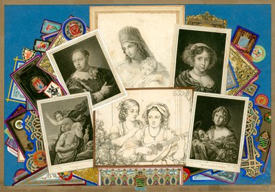 Oldal a Sammelsurium I. kötetéből (nyomtatott anyag) alkotó: European School