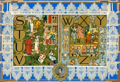 Oldal a Sammelsurium VIII. kötetéből (nyomtatott anyag) alkotó: European School