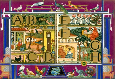 Oldal a Sammelsurium VIII. kötetéből (nyomtatott anyag) alkotó: European School