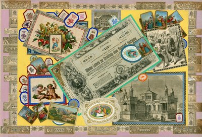 Oldal a Sammelsurium VIII. kötetéből (nyomtatott anyag) alkotó: European School
