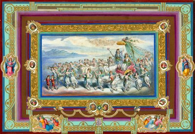 Oldal a Sammelsurium VIII. kötetéből (nyomtatott anyag) alkotó: European School
