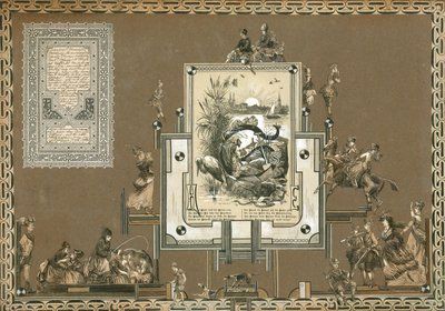 Oldal a Sammelsurium XI. kötetéből (nyomtatott anyag) alkotó: European School