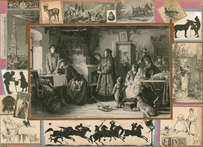 Oldal a Sammelsurium XI. kötetéből (nyomtatott anyag) alkotó: European School