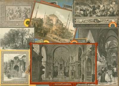Oldal a Sammelsurium XI. kötetéből (nyomtatott anyag) alkotó: European School