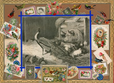 Oldal a Sammelsurium XI. kötetéből (nyomtatott anyag) alkotó: European School