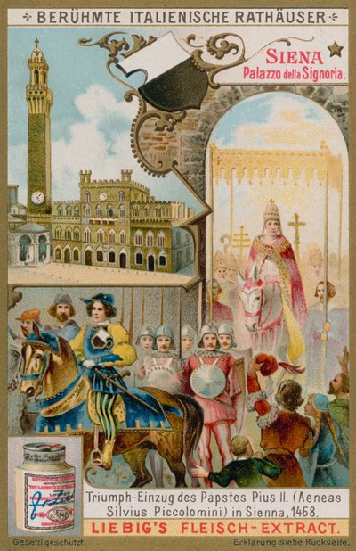 Palazzo Della Signoria Siennában alkotó: European School