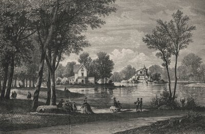 Du Vesinet Park, Lake Superior (metszet) alkotó: European School
