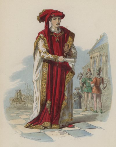 Jó Fülöp, Burgundia hercege (színes metszet) alkotó: European School